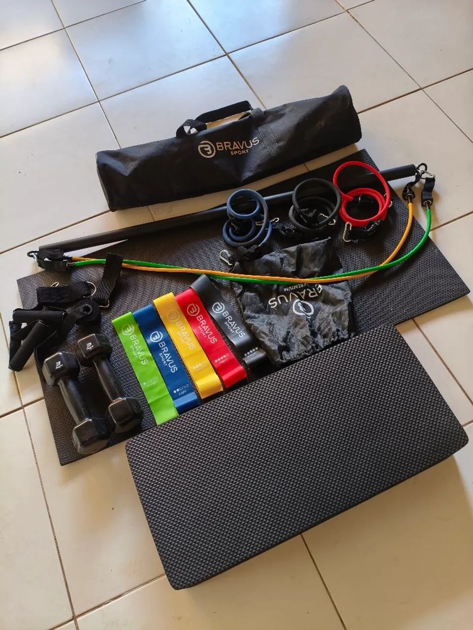 Kit profissional academia completo