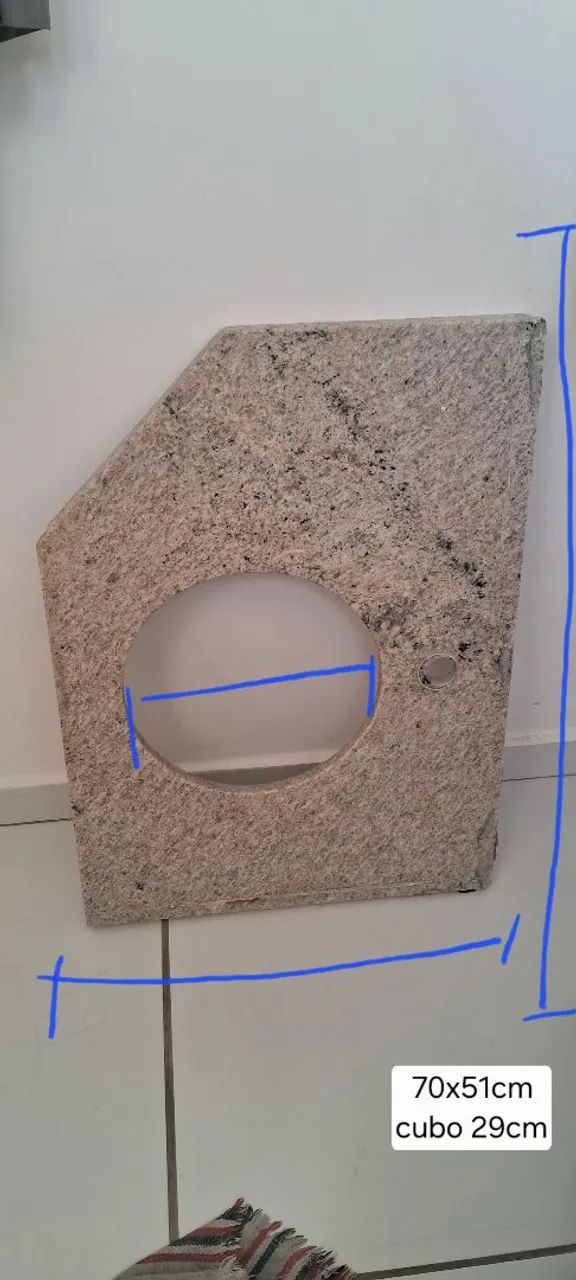 Bancada de mármore, pia de banheiro  - Foto 2