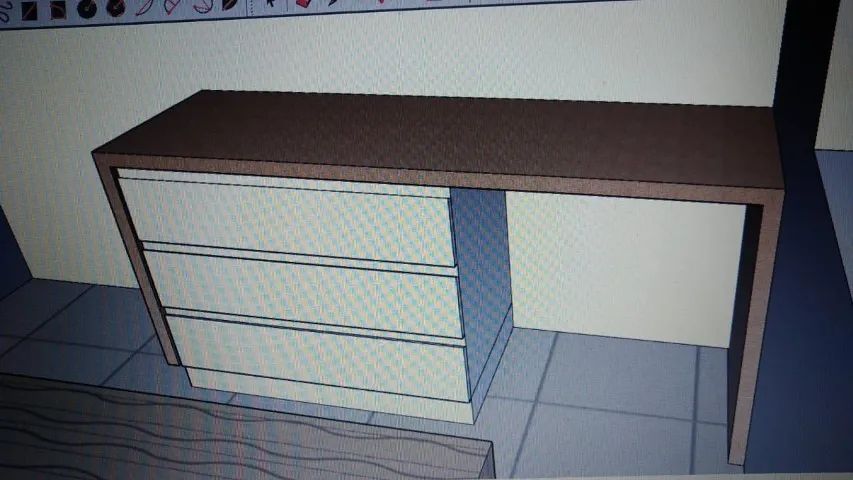 Cômoda/escrivaninha planejada - Foto 2