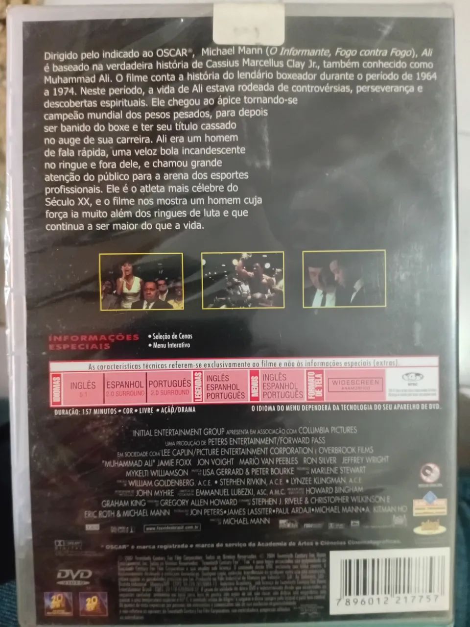 DVD Ali. A história de Muhammad Ali, com Will Smith.  - Foto 2