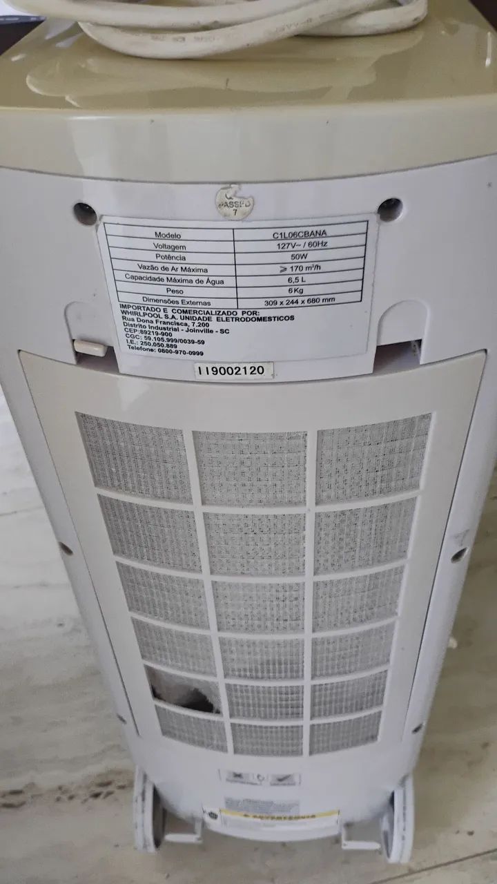 Umidificador de ar Consul com defeito  - Foto 2