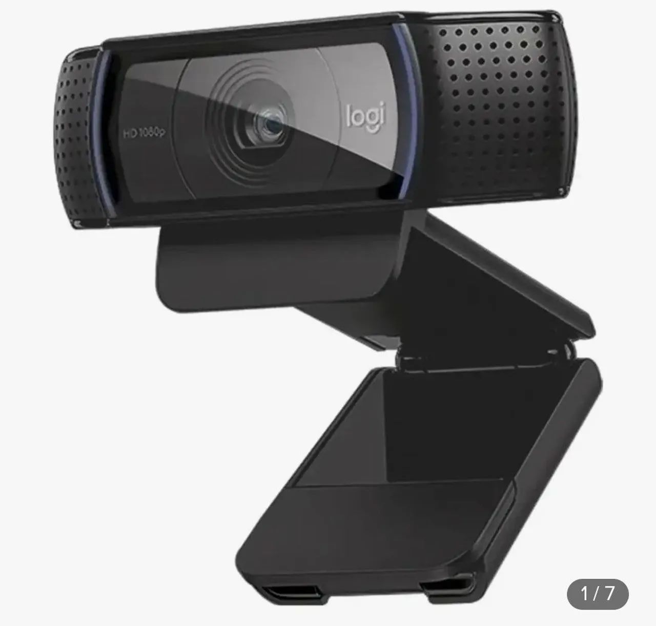 Webcam Câmera USB Logitech Full HD 1080p - Foto 3