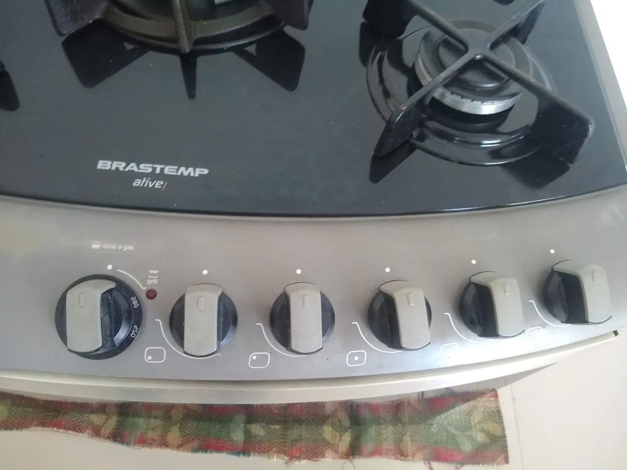 Fogão Brastemp modelo Ative de embutir de 05 Bocas em ótimo estado  - Foto 2
