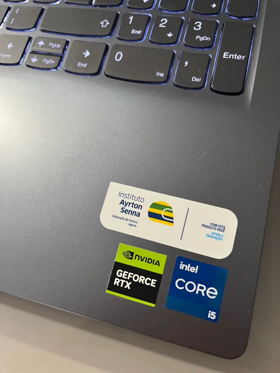 Notebook Gamer Lenovo com placa 4050 - Foto 5