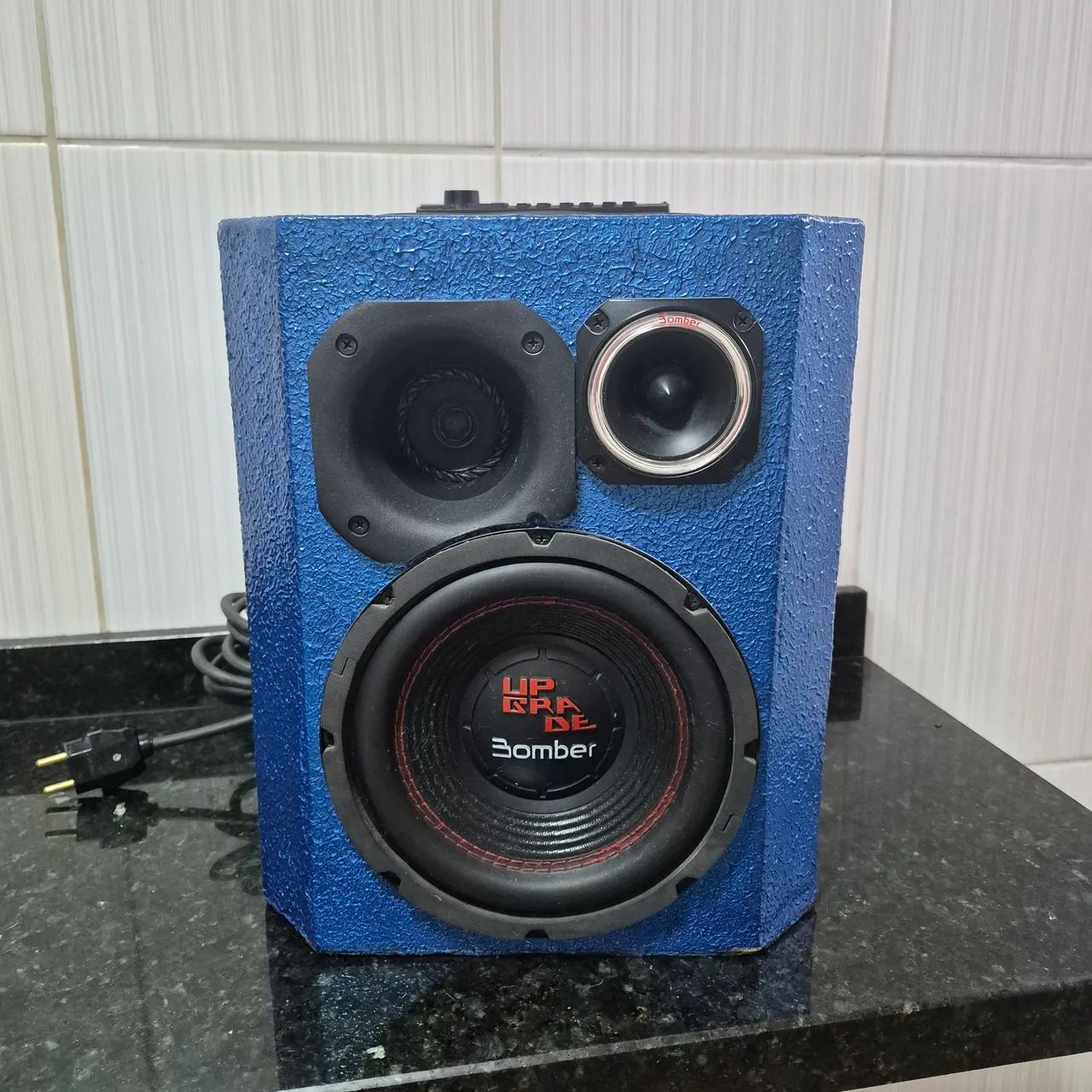  Caixa Trio Bomber Custom 8 Polegadas + Módulo - Som Automotivo Forte  - Entrego Hoje - Foto 3