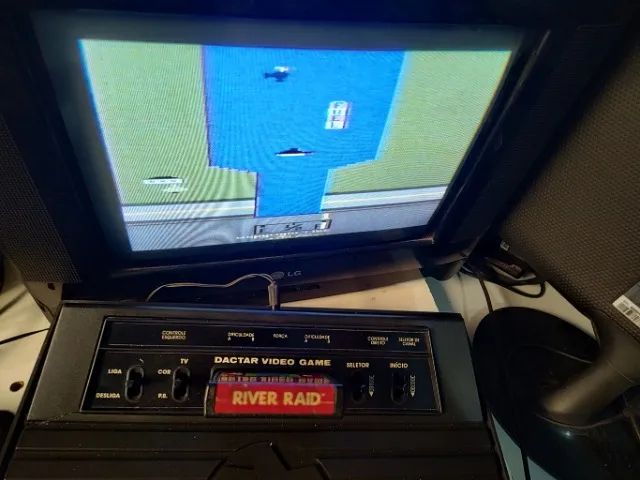 River Raid - Cartucho Com Desgastes No Label - Atari 2600 - Foto 5