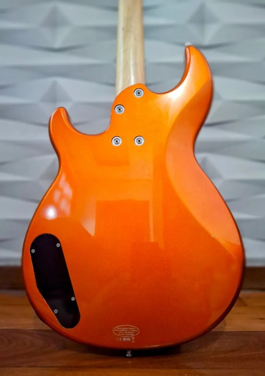 Contra-Baixo Yamaha BB414 Tangerine - Raridade - Instrumentos