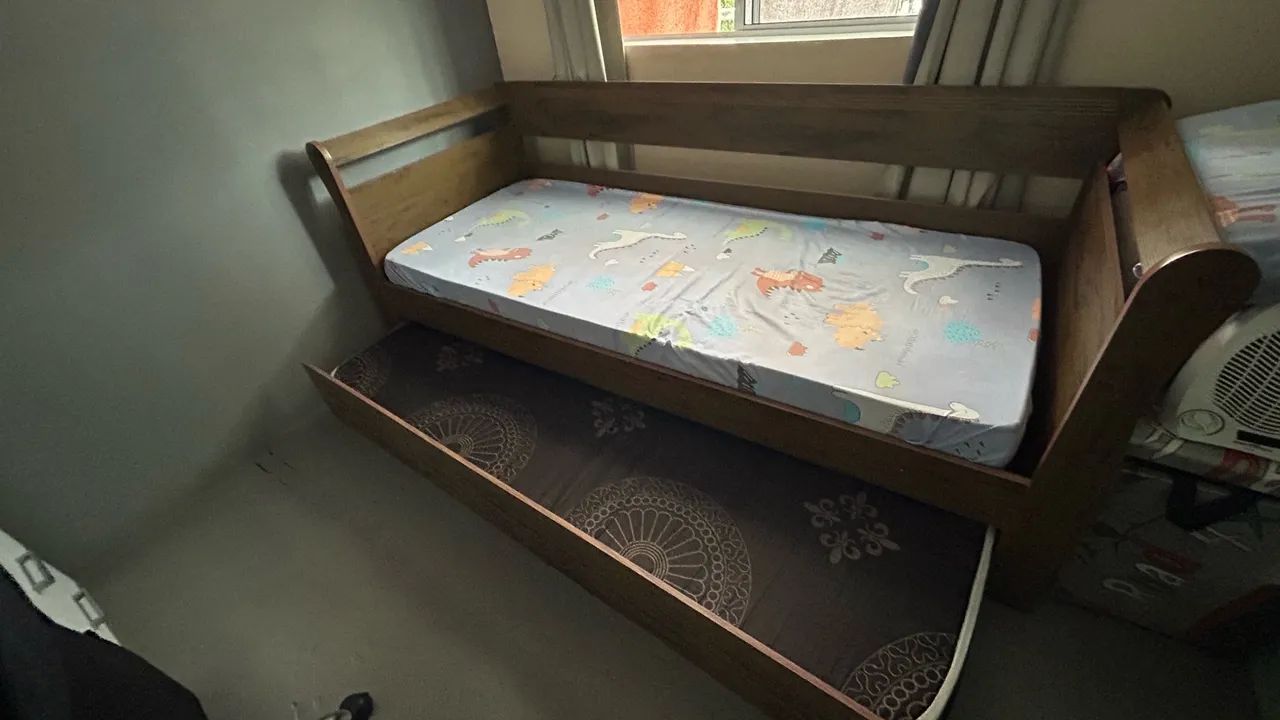 Sofá cama com auxiliar  - Foto 2