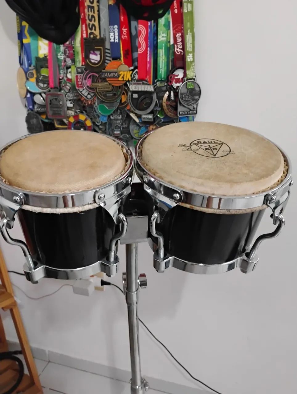 Bongô instrumento musical Raul/Bauer 
