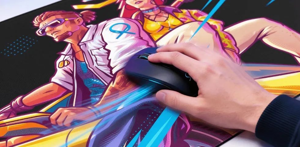 Mousepad Gamer Ox Nitro 80x30cm Com Base Antiderrapante *ENTREGA GRÁTIS* - Foto 5