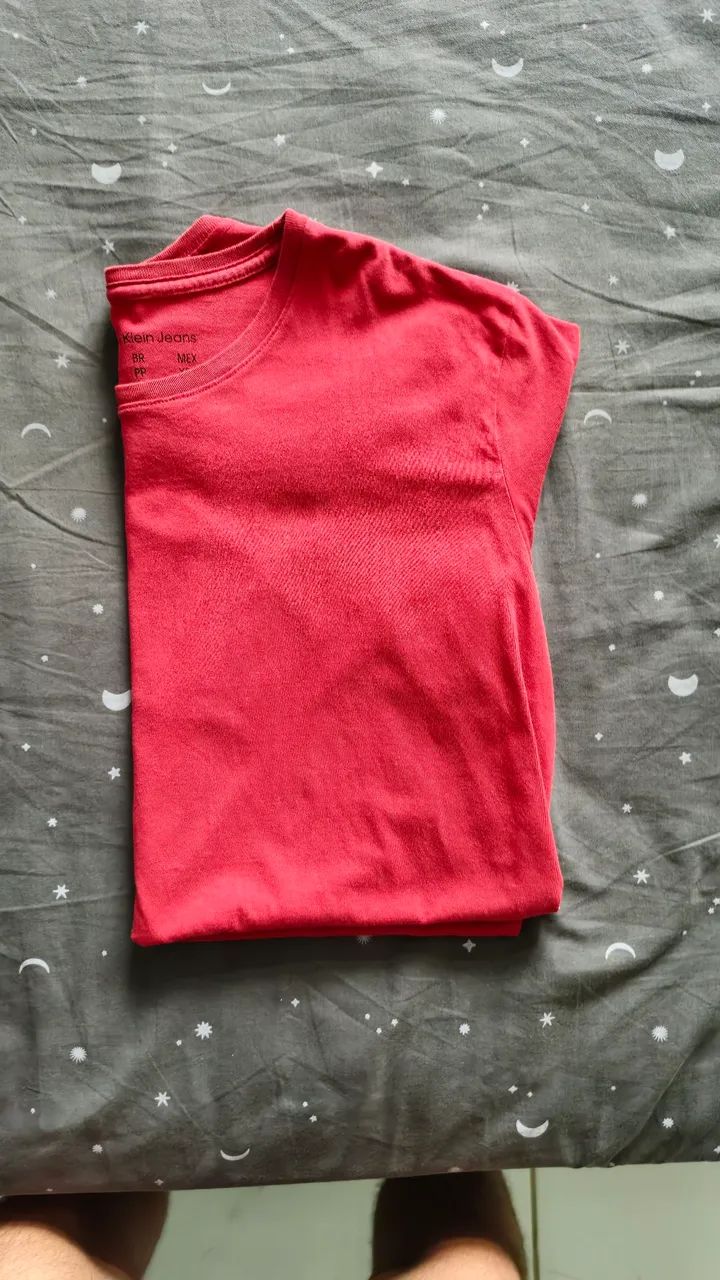 Camisa T-Shirt básica Calvin Klein estampada