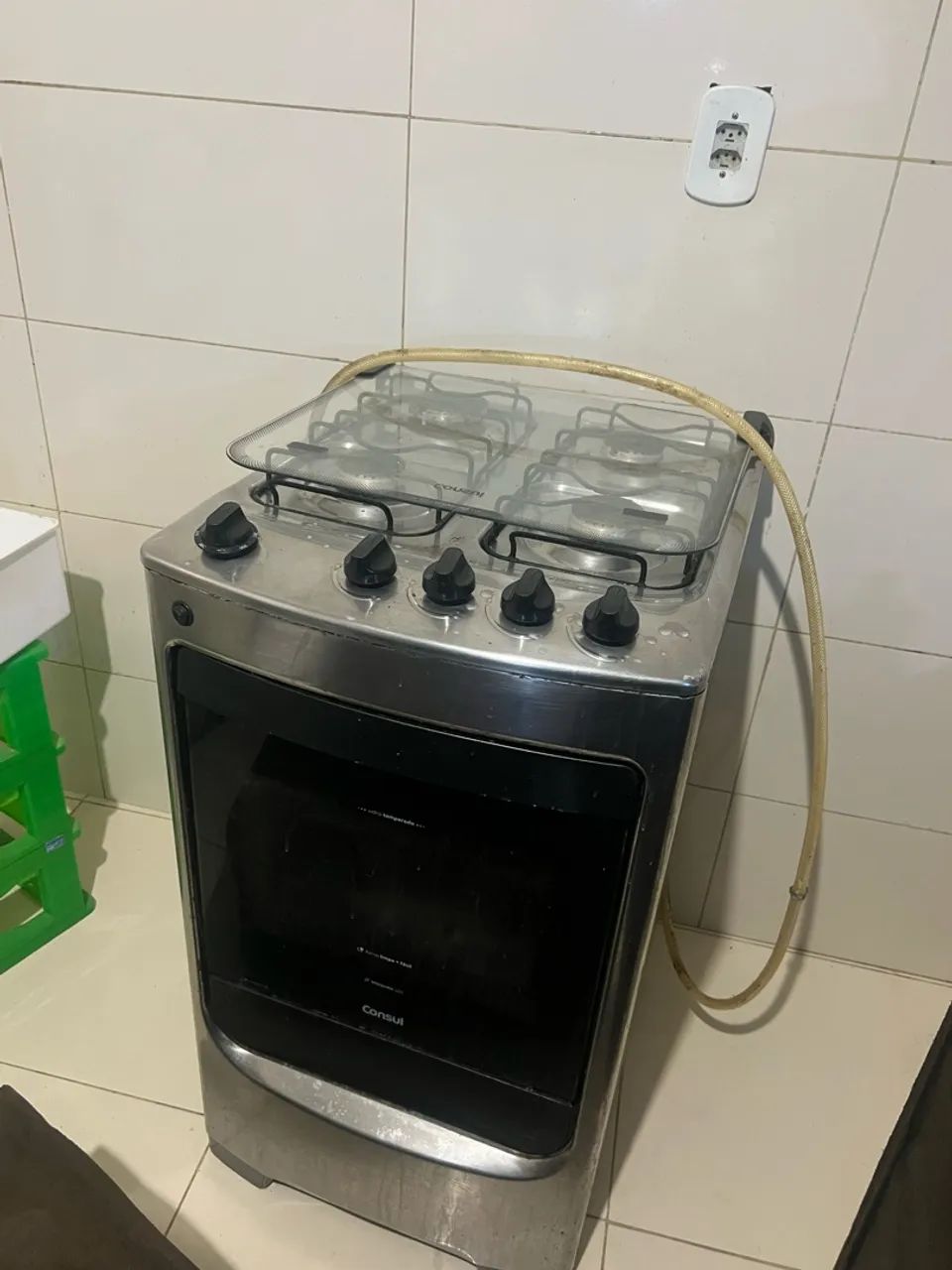 Fogão Consul 4 Bocas Inox com Acendimento Automático