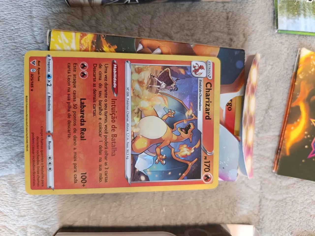 Decks Pokémon: Charizard, Venusaur e Lycanroc