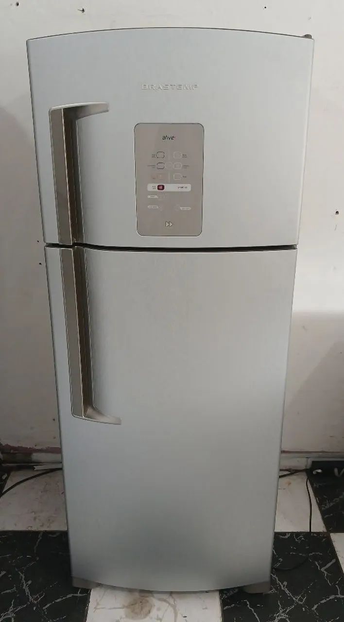 Brastemp Ative Inox 420l FrostFree- Entrego 