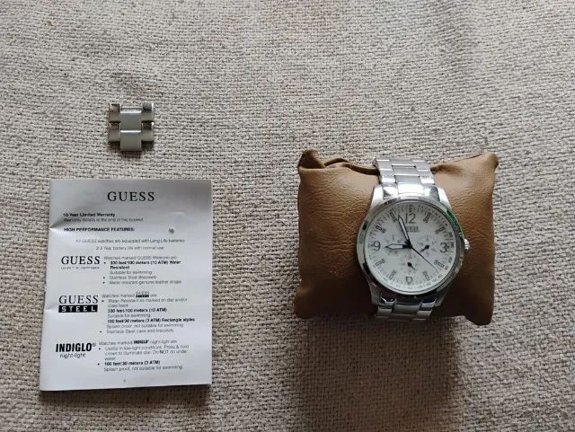 Relógio Masculino Guess Steel U11549G1 Original - Foto 3
