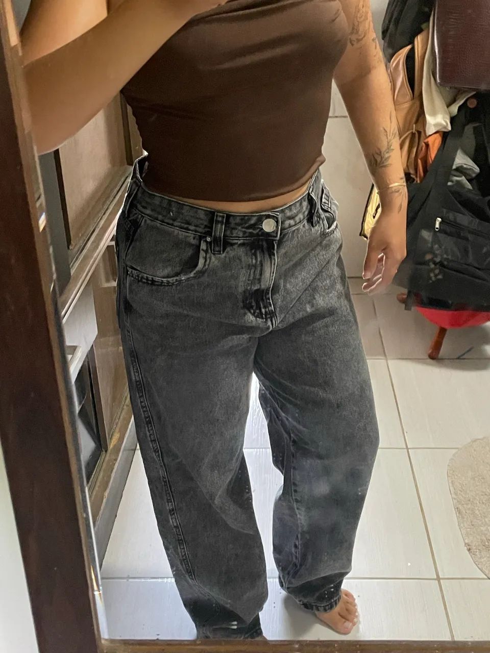 Calça Jeans Tamanho 42 Nova