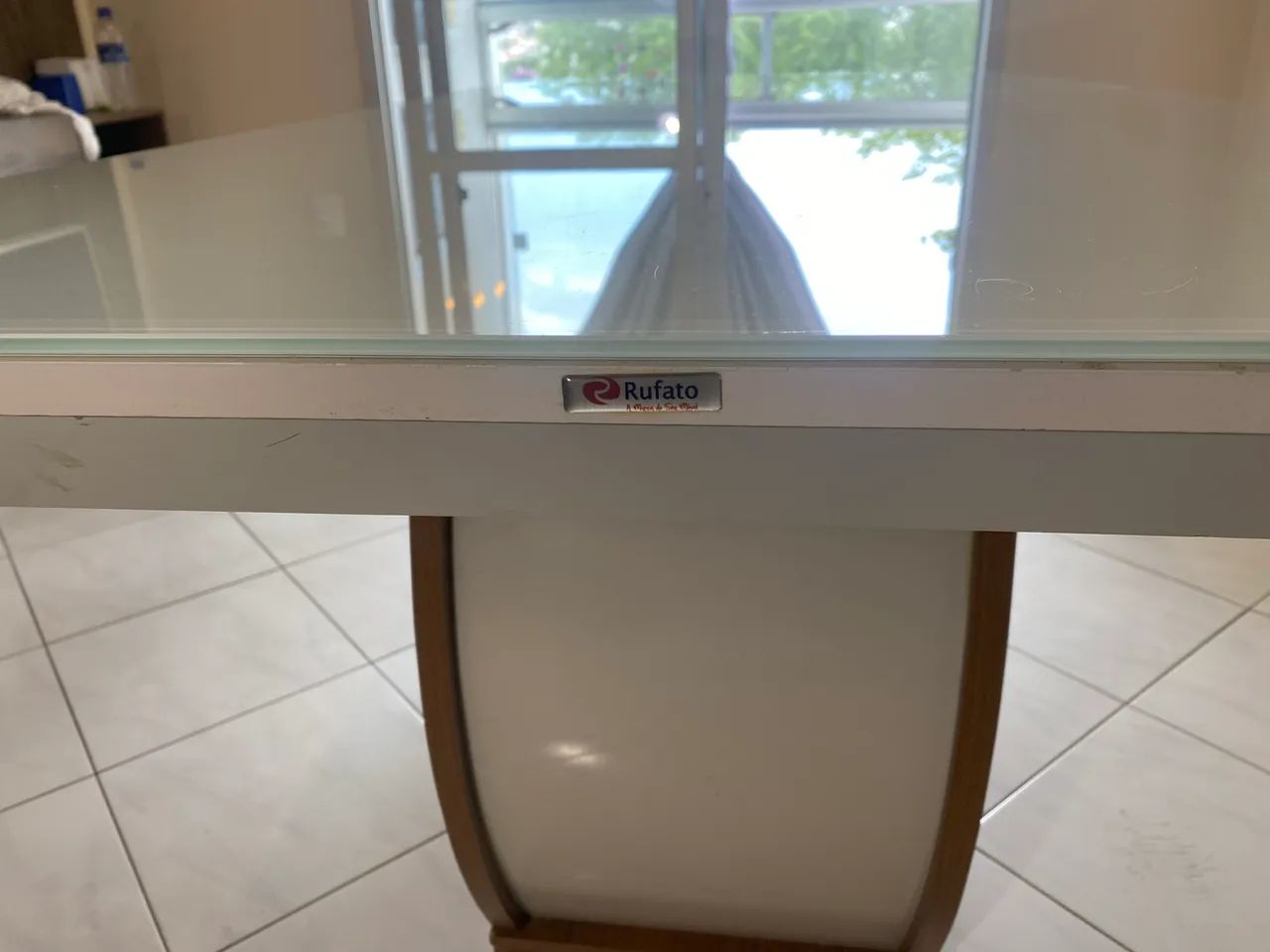 Mesa retangular de jantar para 6 lugares  - Foto 4