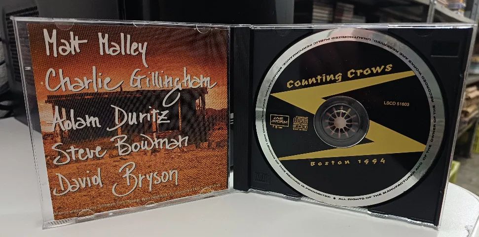 Raro Cd Counting Crows - Boston 1994 - Bootleg Italiano !!!! - Foto 2