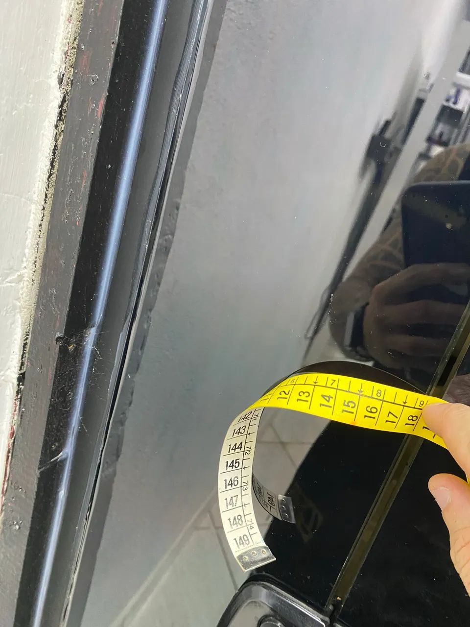 Porta de vidro com insulfilme  - Foto 4