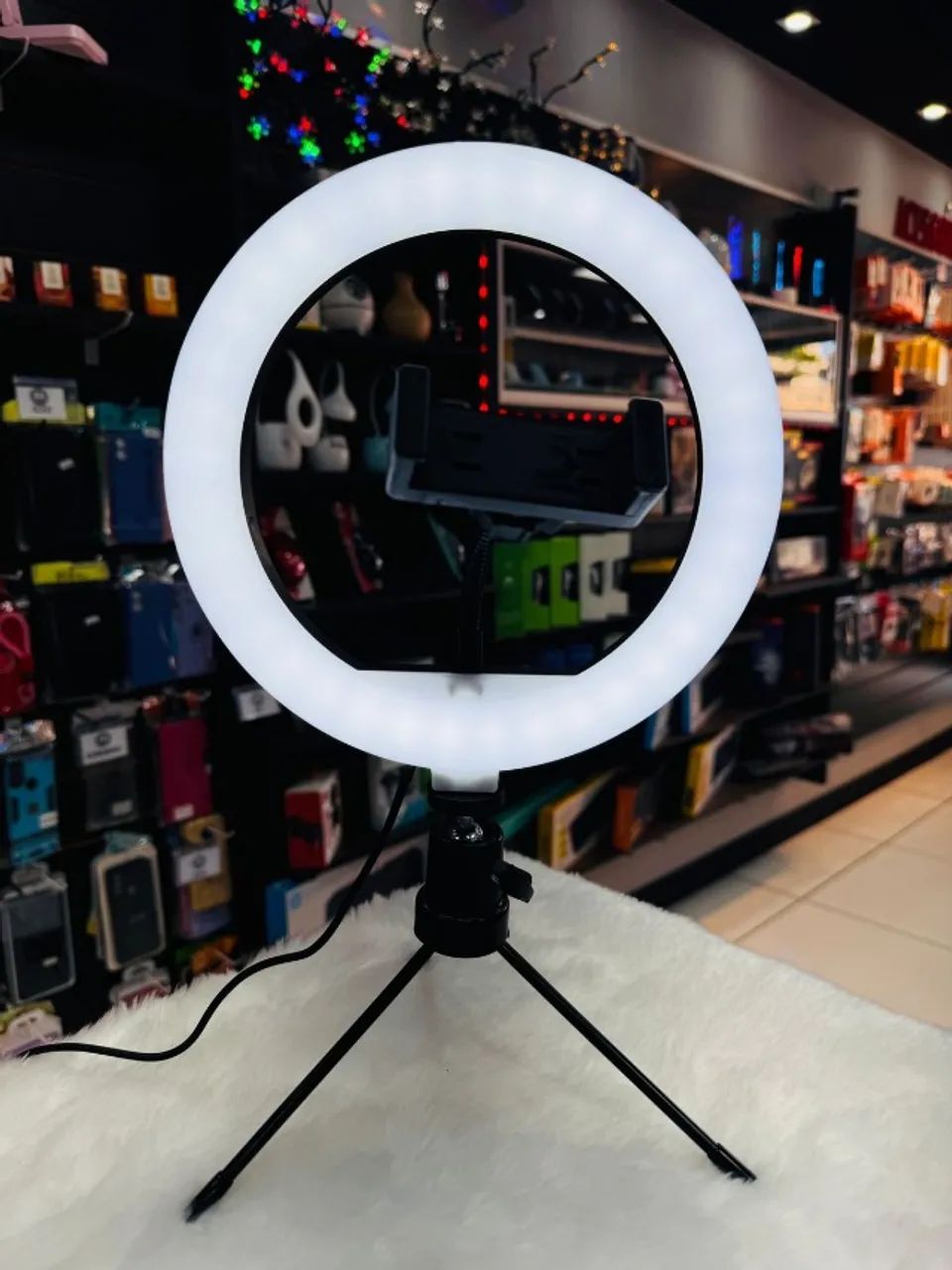Ring light de mesa