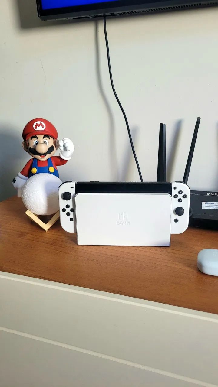 Nintendo switch oled novinho - Foto 4