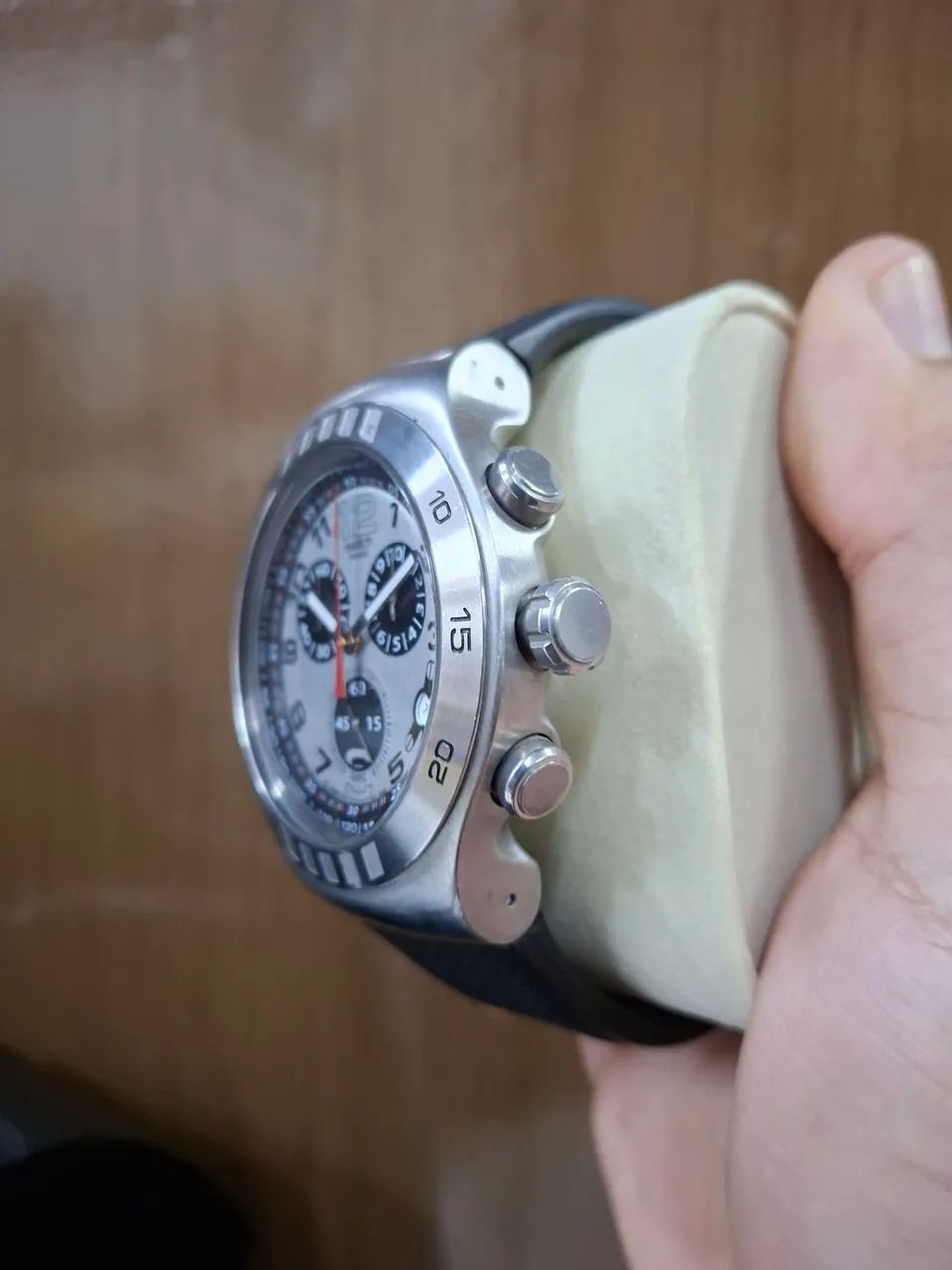 Relógio Swatch Irony Chrono Style Driver - Foto 2