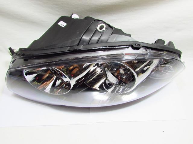 Farol Mascara Negra Strada 2008 a 2012 Esquerdo Foco Cromado - Foto 3
