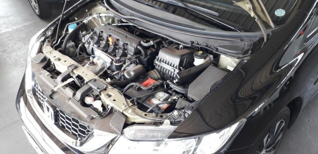 Honda Civic exr 2.0 com teto e borboleta top único dono - Foto 6