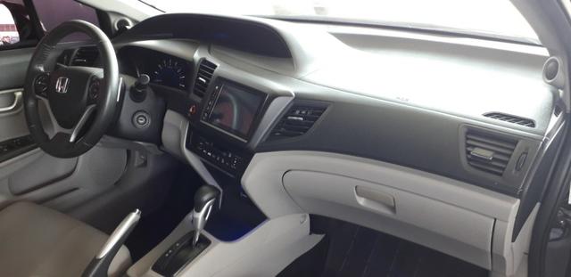 Honda Civic exr 2.0 com teto e borboleta top único dono - Foto 8
