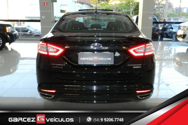 Ford Fusion Titanium AWD 2.0 Turbo 4x4 240cv Lacrado Procedência Pneus Novos TOP - Foto 9