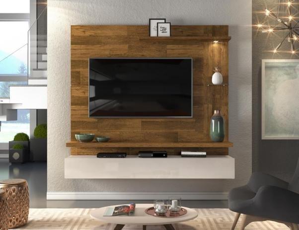 Painel Lira para TV até 50" com Lâmpada de Led - Entrega Grátis
