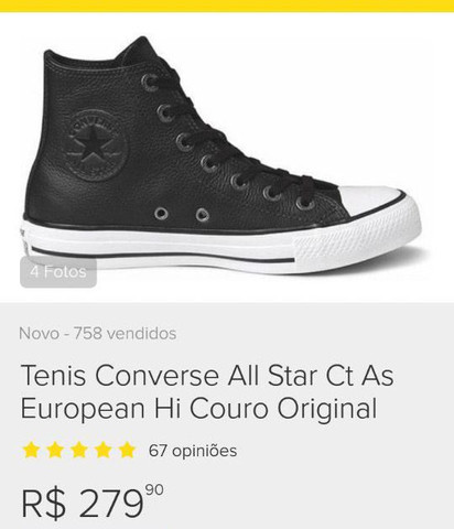 tamanho all star