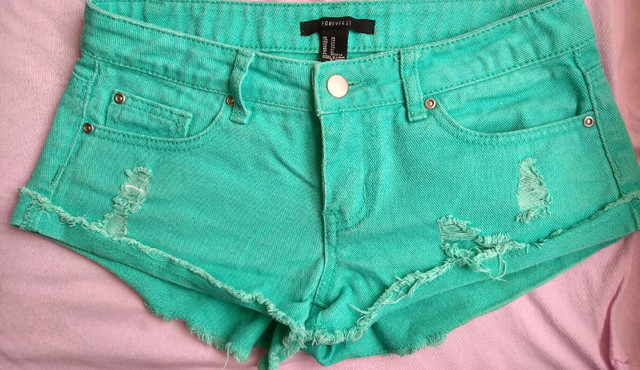 shorts jeans forever 21