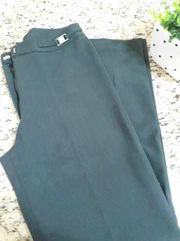 calça social grafite feminina