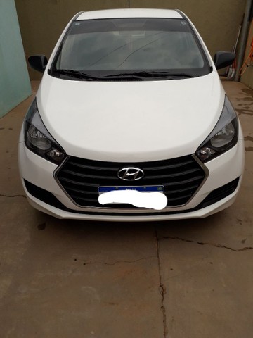 HB20 HATCH 1.0 BRANCO 2018 COM 24.500KM