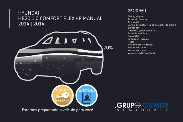 HYUNDAI HB20 1.0 COMFORT 12V FLEX 4P MANUAL