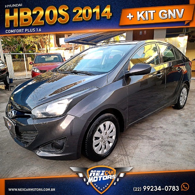 HYUNDAI HB20S COMFORT PLUS 1.6 2014 + GNV