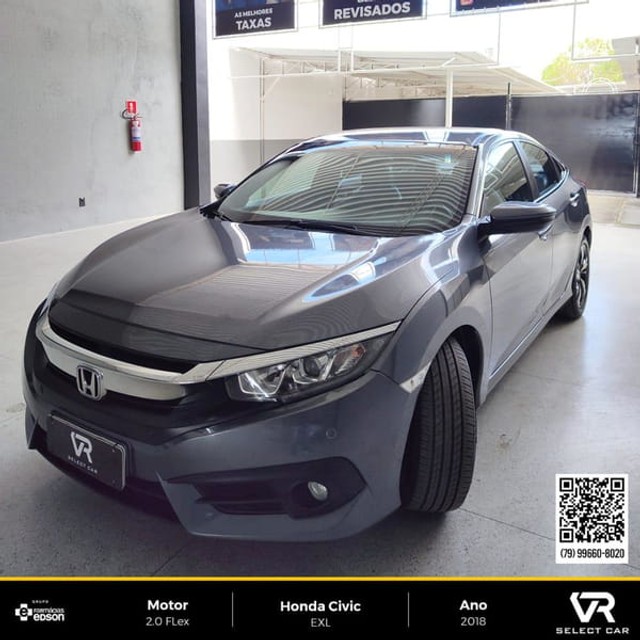 HONDA CIVIC EXL CVT 2018