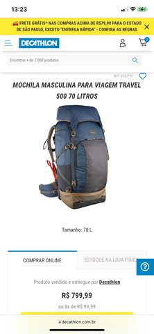 decathlon forclaz 70l