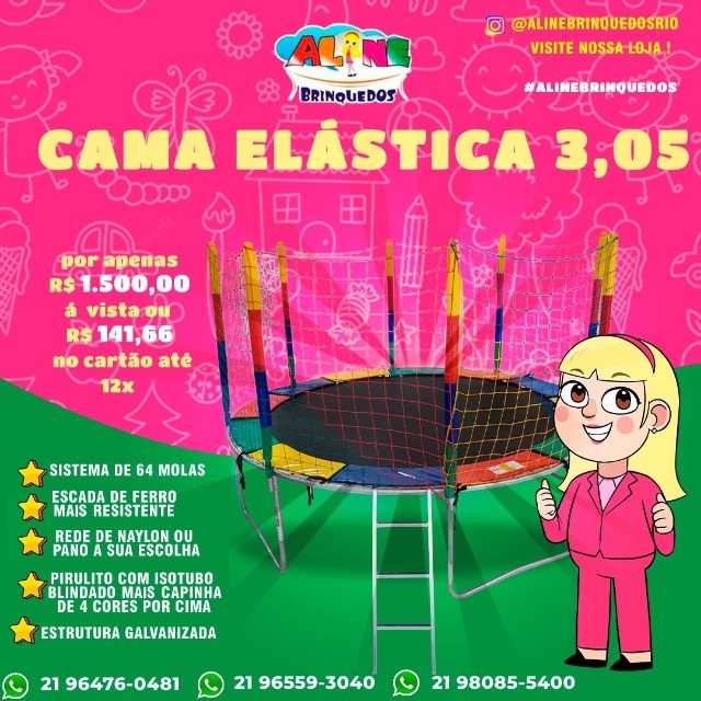 Cama Elástica 3.05M
