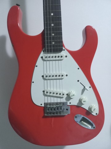 Vendo  guitarra vermelha - Foto 3