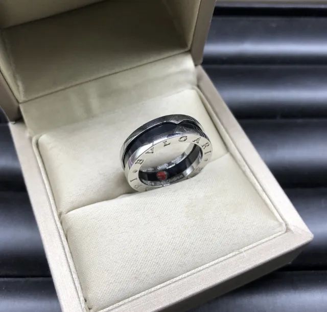 aneis de luxo bvlgari 18 k finas unidade - Foto 5