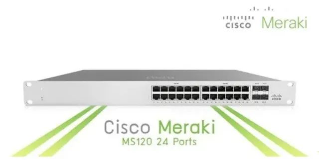 Switch Cloud Cisco Meraki MS120 24 Portas 