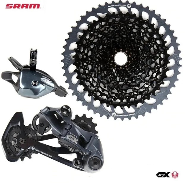 Kit Sram Gx Eagle 12v 10x52 2021 520 Lunar Sem Corrente