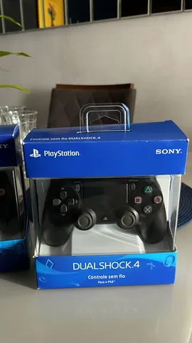 Controle sem Fio Duplo shock 4 Preto Ps4 xd 522 em Promoção na