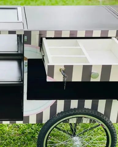 Food Cart com rodas aparentes semi novo - Foto 2