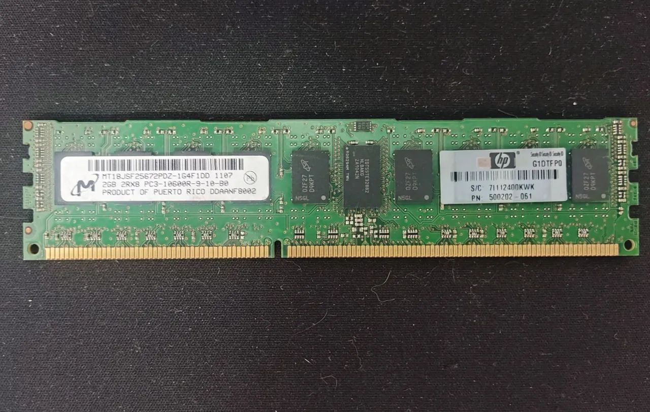 Memória RAM HP 2GB DDR3 1333Mhz - 14GB - Foto 3