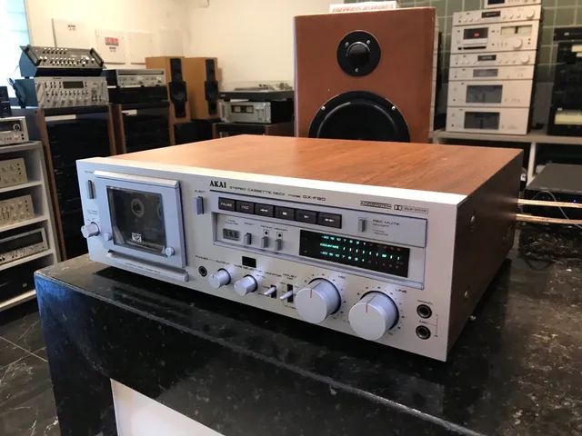 Lindo e perfeito Tape Deck Akai F80 revisado e calibrado! - Foto 5
