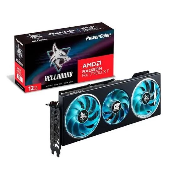 Placa De Video Powercolor Radeon Rx Xt Gb Gddr Bit