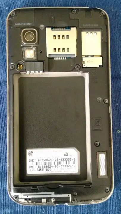 01 - LG Optimus L5 Il Dual E455 - Somente o aparelho (Retirada de peças) - Foto 4